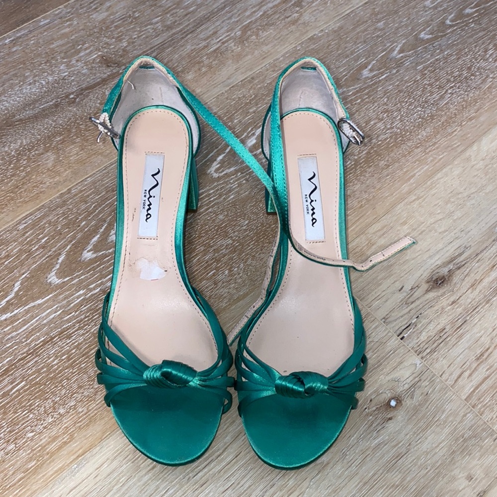 Emerald Green Heels